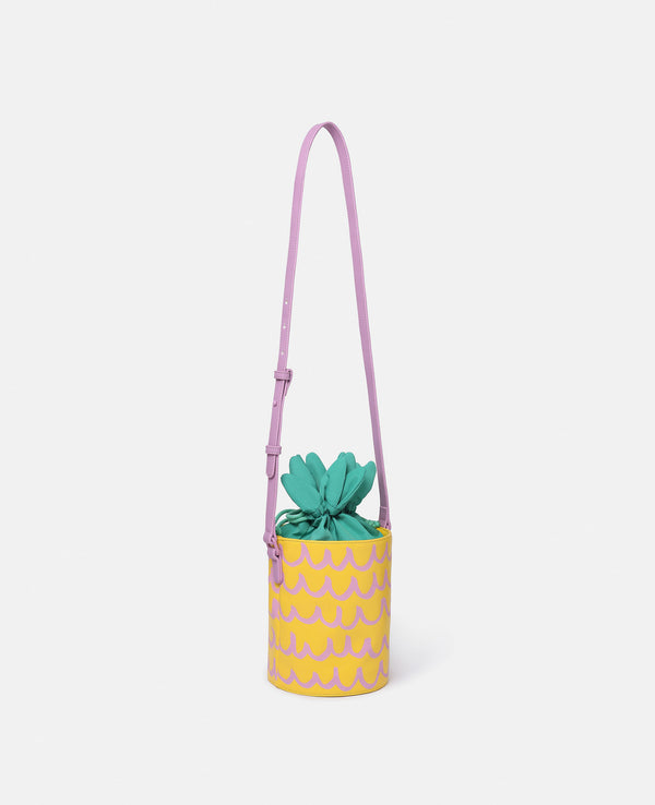 Pineapple Waves Bucket Bag