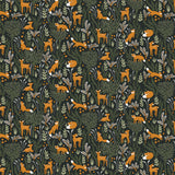 Long-Sleeve Tee | Deer & Foxes Dark Green