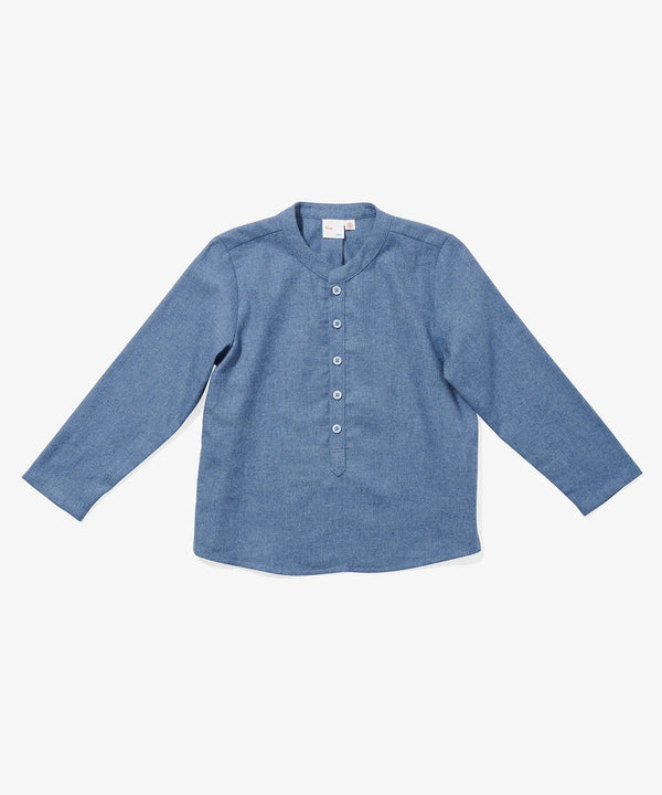 Lupo Shirt | Blue Flannel