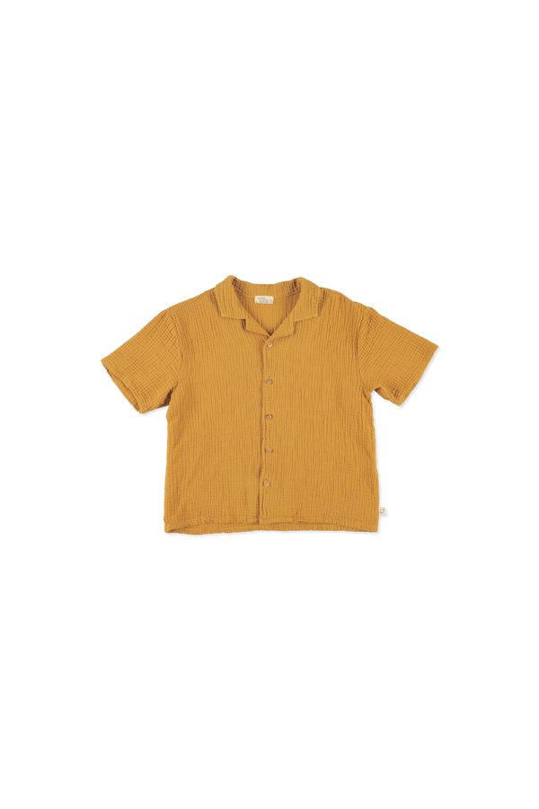 Soft Gauze Shirt | Oil