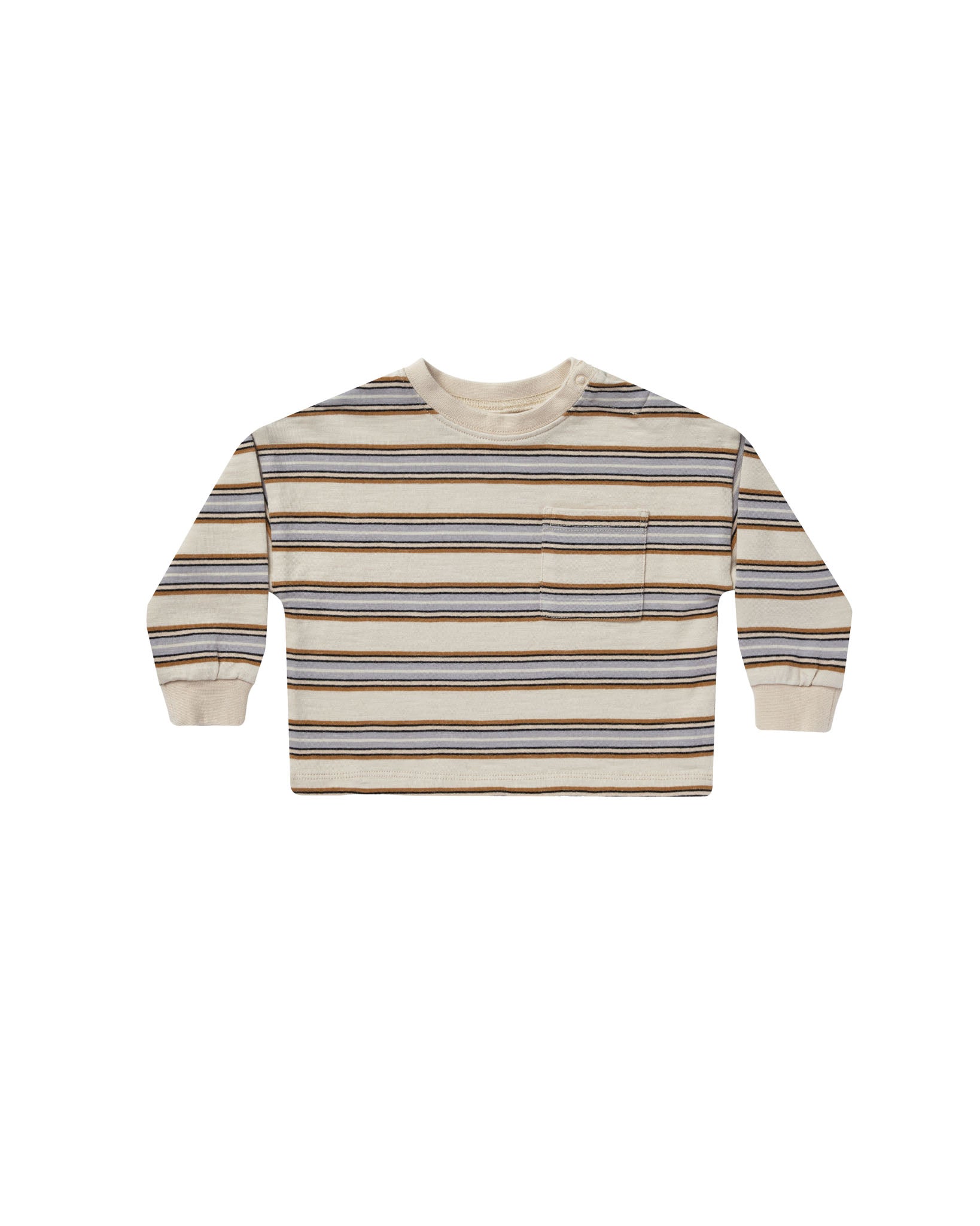 Relaxed Long Sleeve Tee | Vintage Stripe