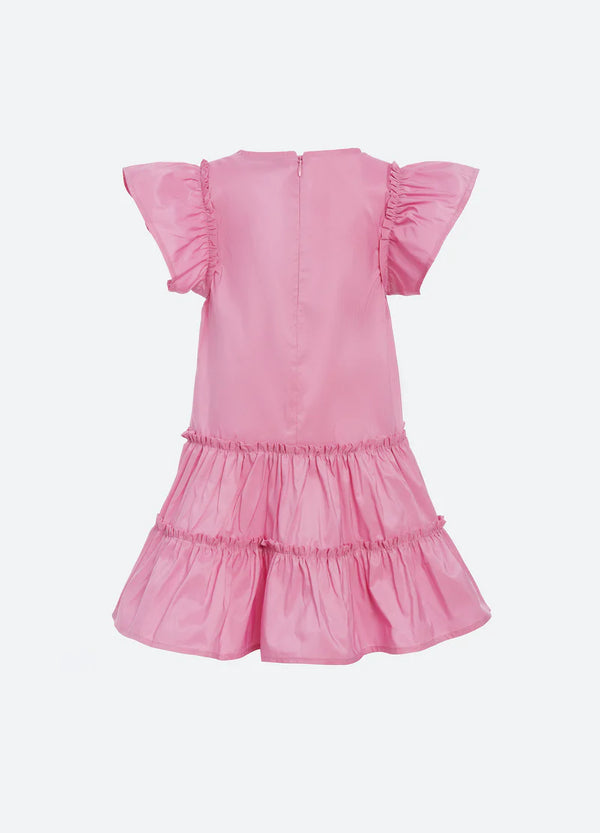 Diana Taffeta Dress | Pink