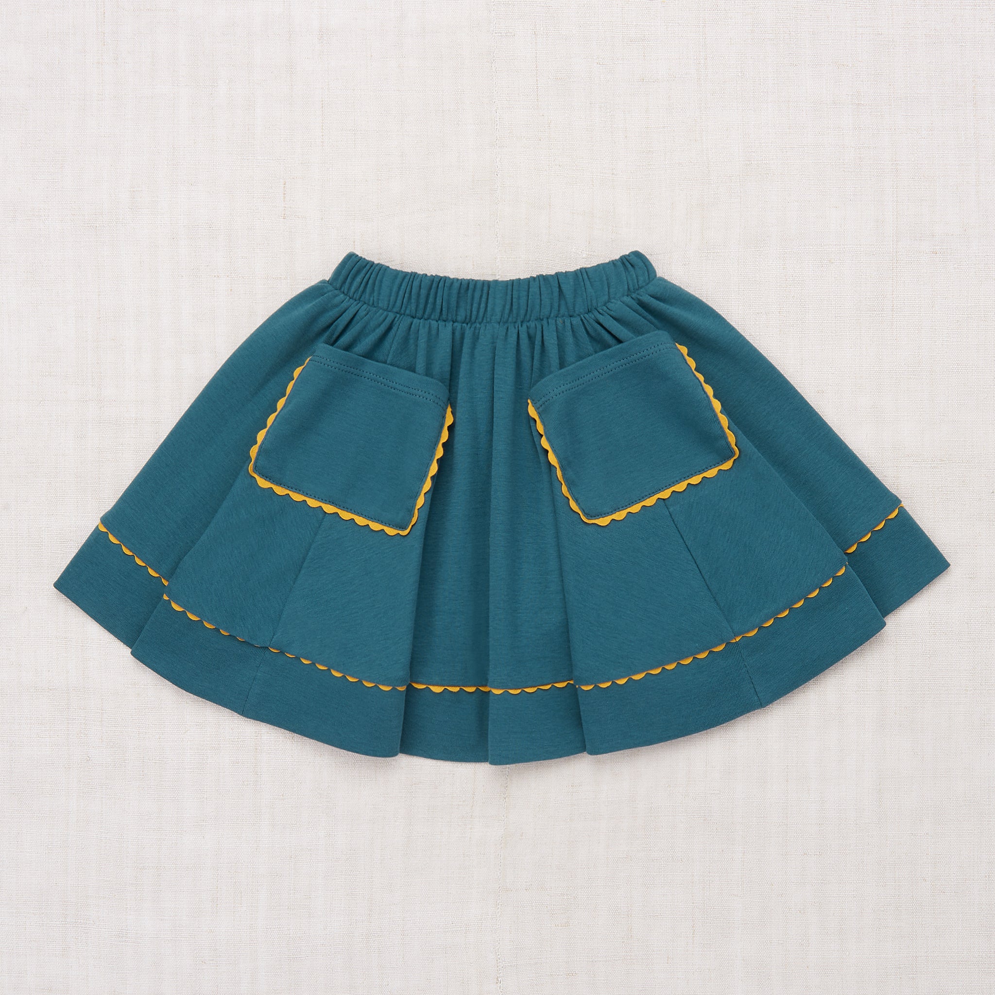 Misha & Puff Circle Skirt | Atlantic | Marigold Modern Kids