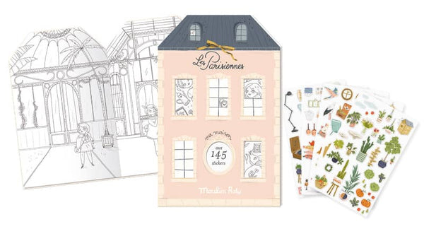 The Parisiennes Sticker and Coloring Book