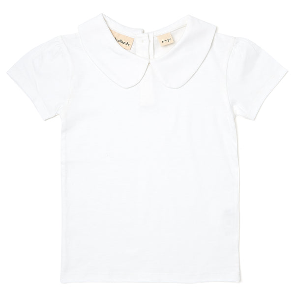 Peter Pan Short Sleeve T-Shirt | White