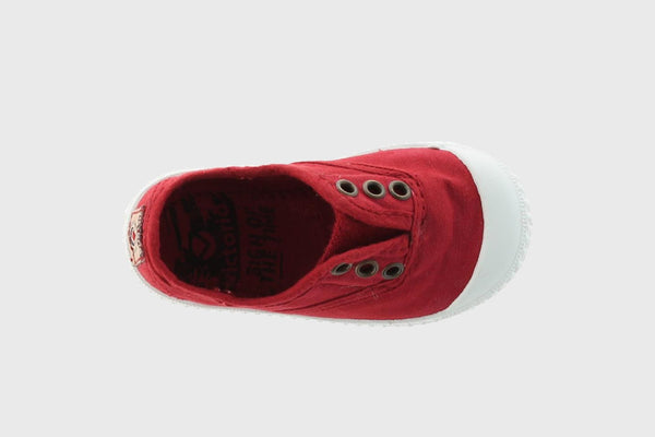 Canvas Slip-On - Red