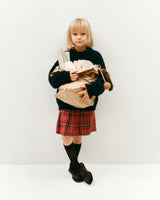 Martina Skirt | Galactic Red Check