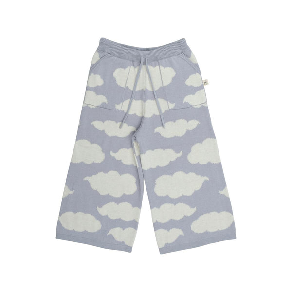 Knit Pants | Gray Clouds