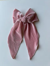 Velvet Bow | Oversized Girly