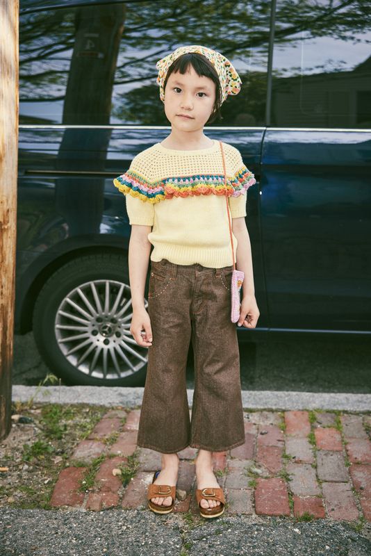 Crochet Joya Top | Vintage Yellow