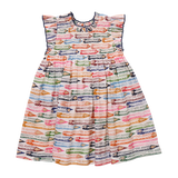 Girls Stevie Dress | Colored Pencils
