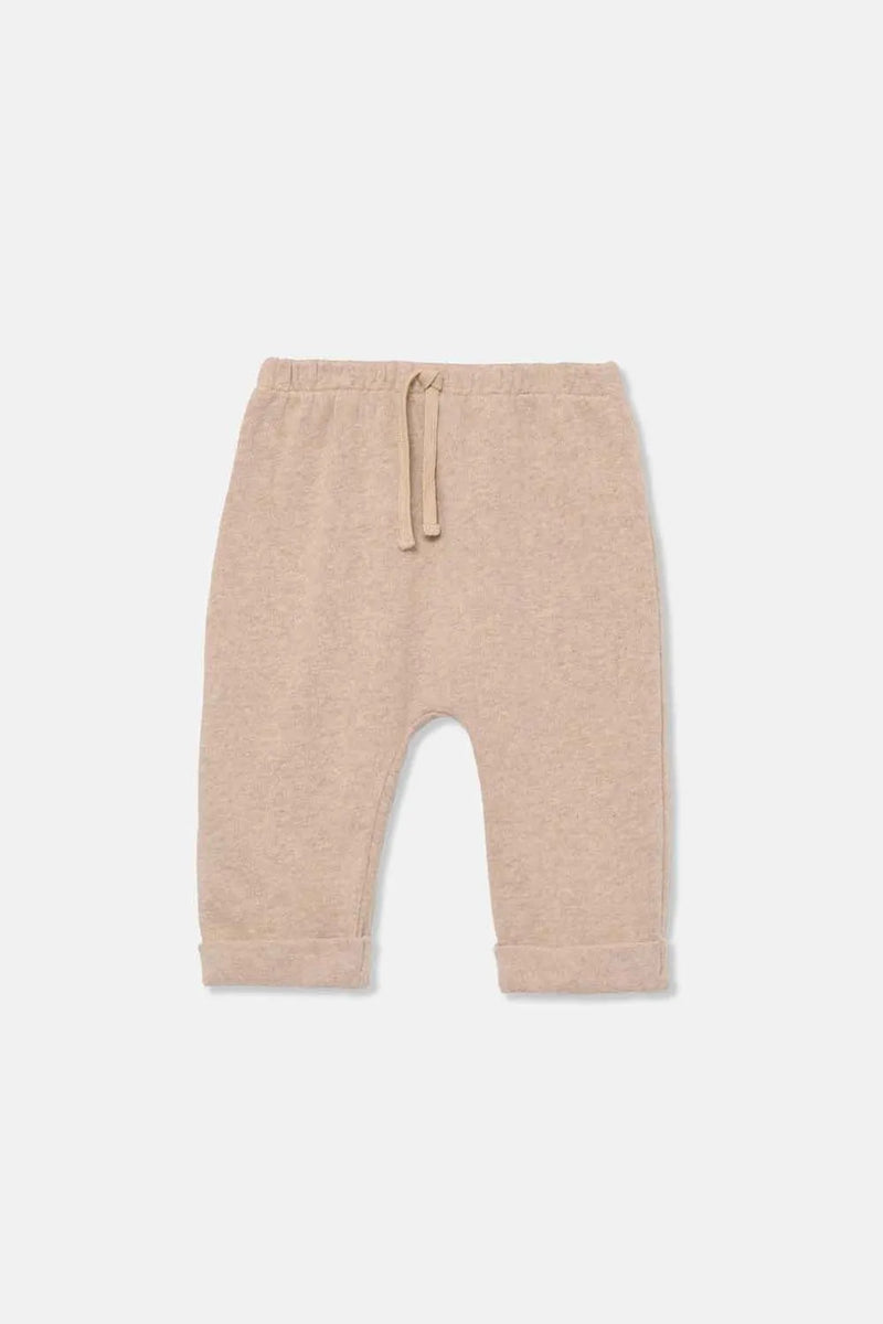 Soft Knit Baby Pants | Beige