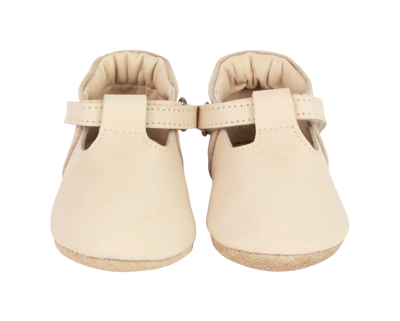 Elia Shoes | Cream Leather