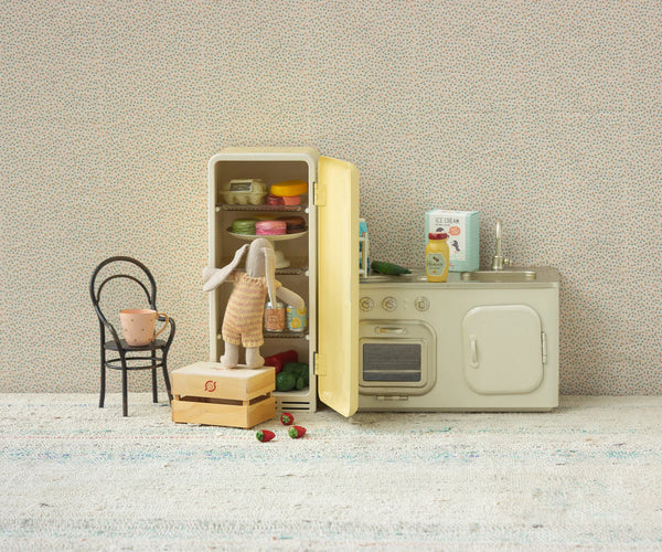 Miniature Fridge | Yellow