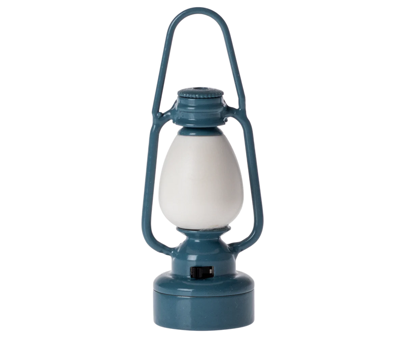 Vintage Lantern, Mouse | Blue