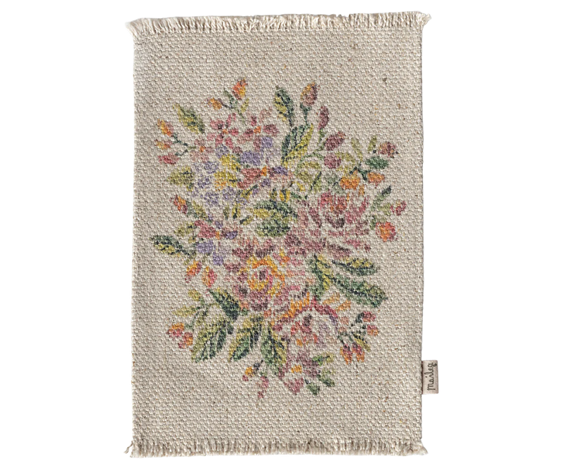 Rug, Flowers | Medium