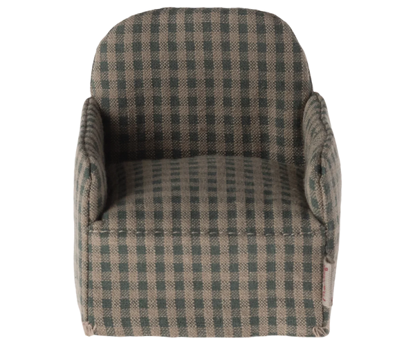 Chair, Mouse | Green Checker