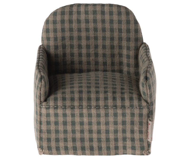 Chair, Mouse | Green Checker