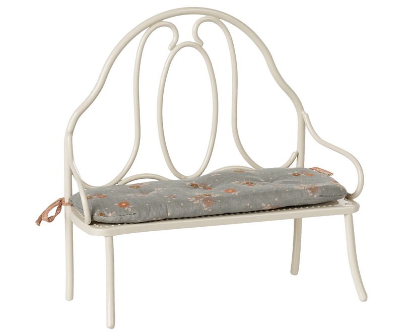 Vintage bench, Miniature | Off White