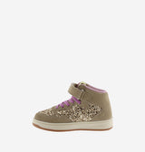 Tiempo Strap Split Leather Mid Boot | Beige