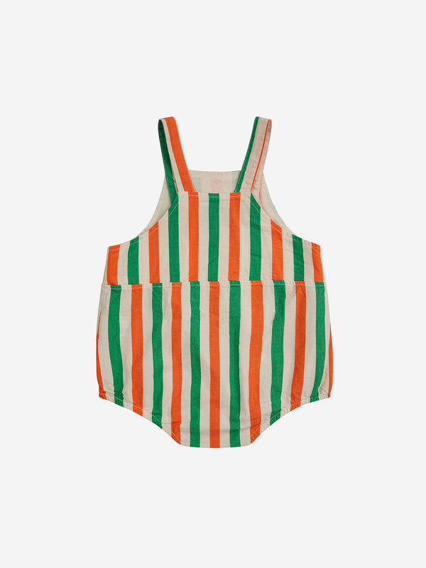 Baby Vertical Stripes Woven Romper