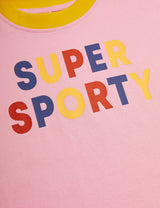 Super Sporty T-Shirt | Pink
