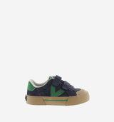 Tribu Wide Fit Split Leather & Contrast | Marino