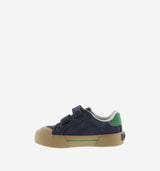 Tribu Wide Fit Split Leather & Contrast | Marino