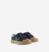 Tribu Wide Fit Split Leather & Contrast | Marino