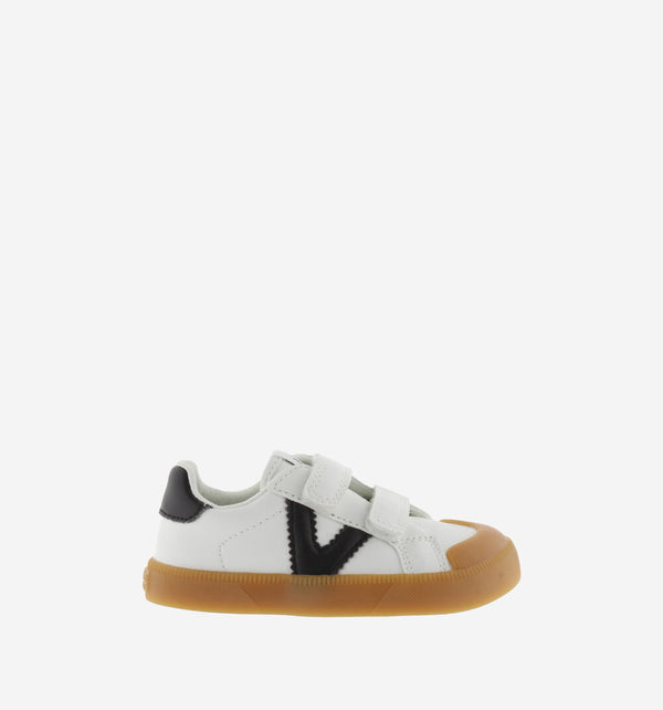 Oliver Straps Barefoot Leather Effect & Contrast | Blanco
