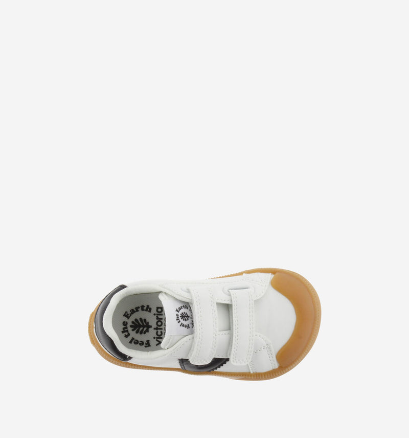 Oliver Straps Barefoot Leather Effect & Contrast | Blanco