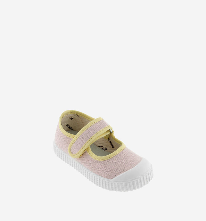 Mary Jane Sneaker | Shiny Pink