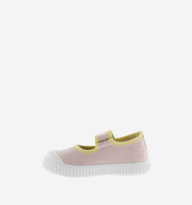 Mary Jane Sneaker | Shiny Pink