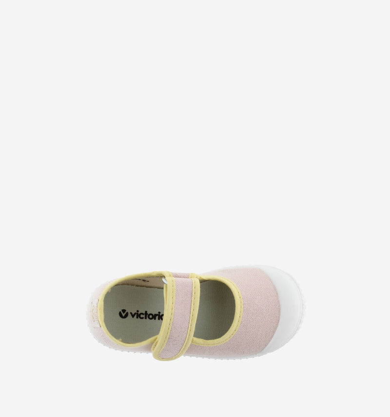Mary Jane Sneaker | Shiny Pink