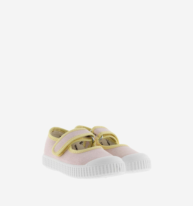 Mary Jane Sneaker | Shiny Pink
