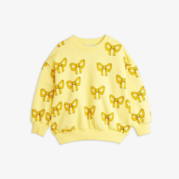 Bow Sweatshirt | Yellow