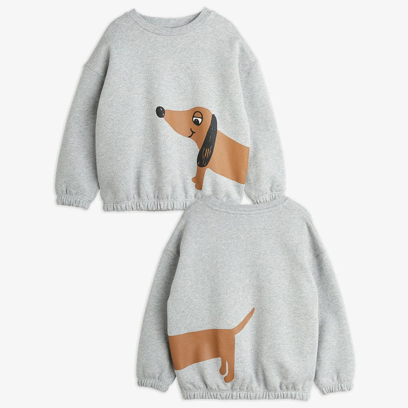 Dog Sweatshirt | Grey Melange