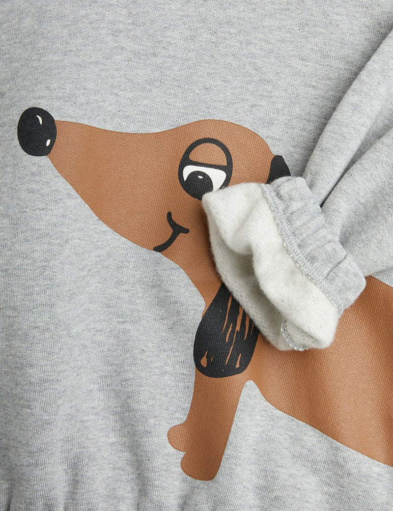 Dog Sweatshirt | Grey Melange