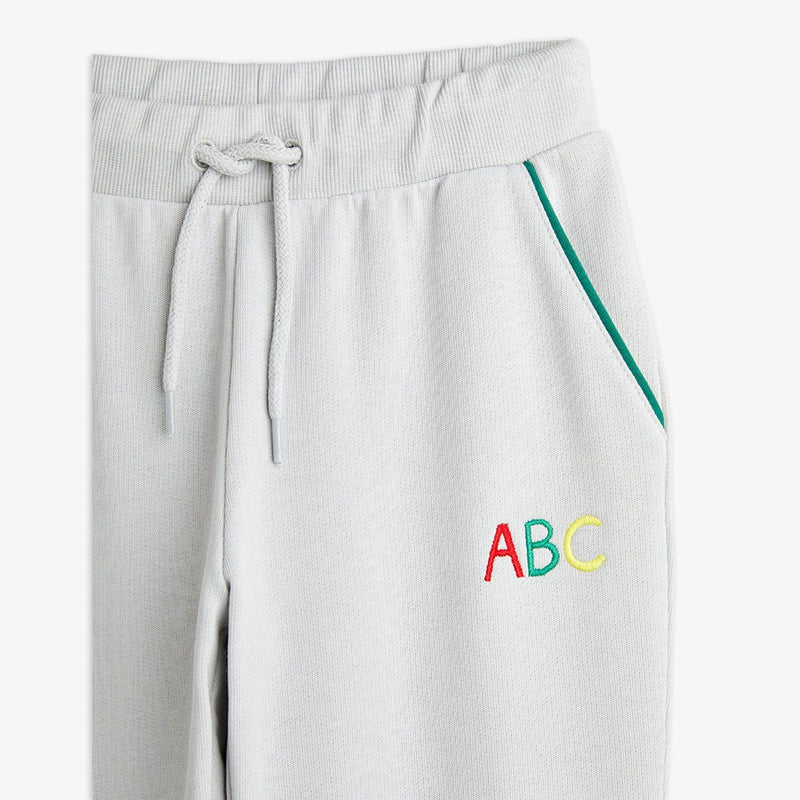 ABC Embroidered Sweatpants