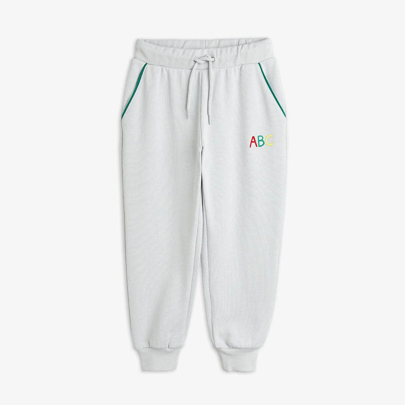 ABC Embroidered Sweatpants