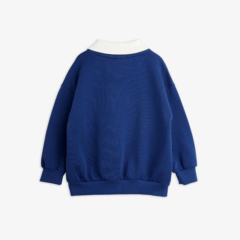 Mini Rodini Society Embroidered Collar Sweatshirt