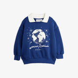 Mini Rodini Society Embroidered Collar Sweatshirt