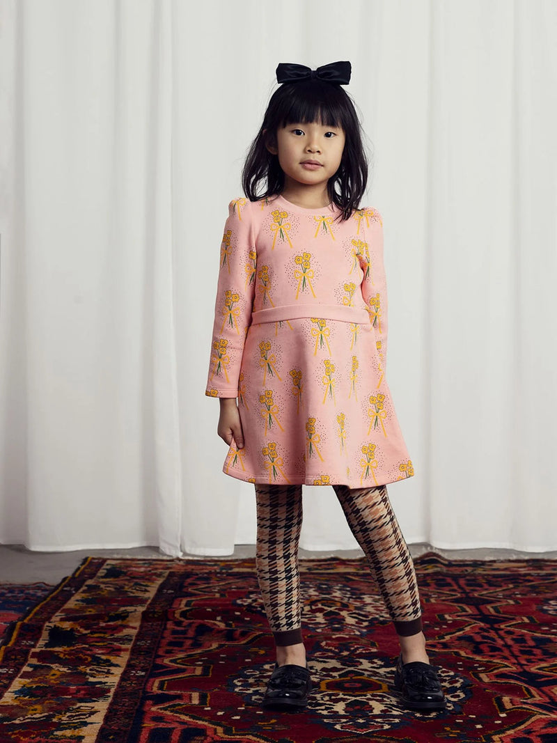 Winter Flowers Sweat Dress