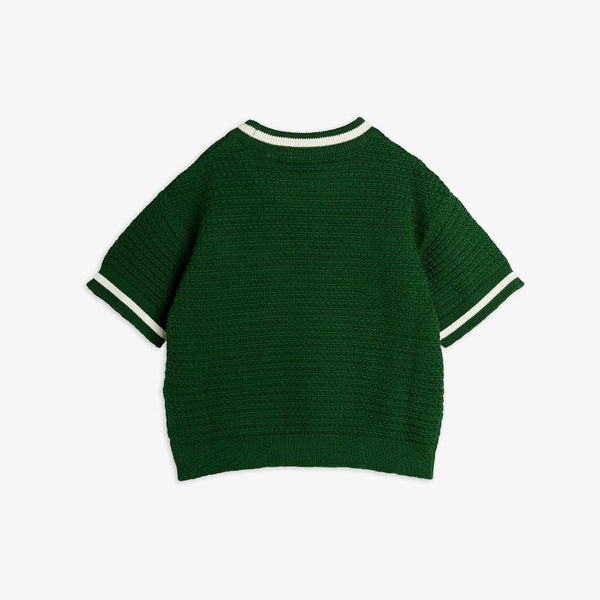 Lizard Knitted T-shirt | Green