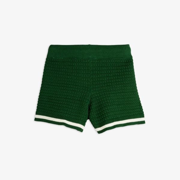 Knitted shorts | Green