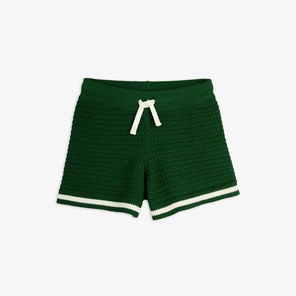 Knitted shorts | Green