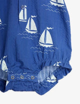 Sailing boats woven bodysuit