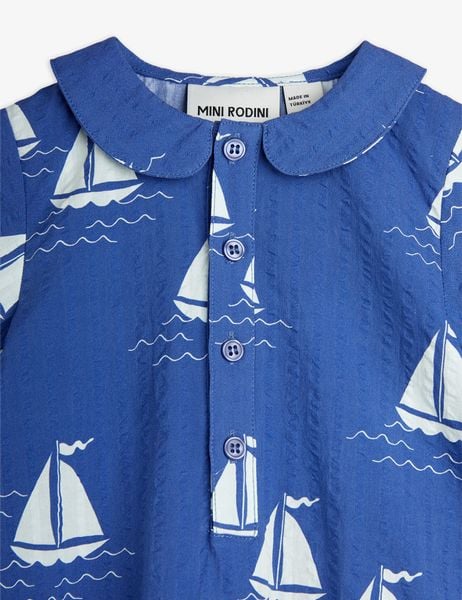 Sailing boats woven bodysuit