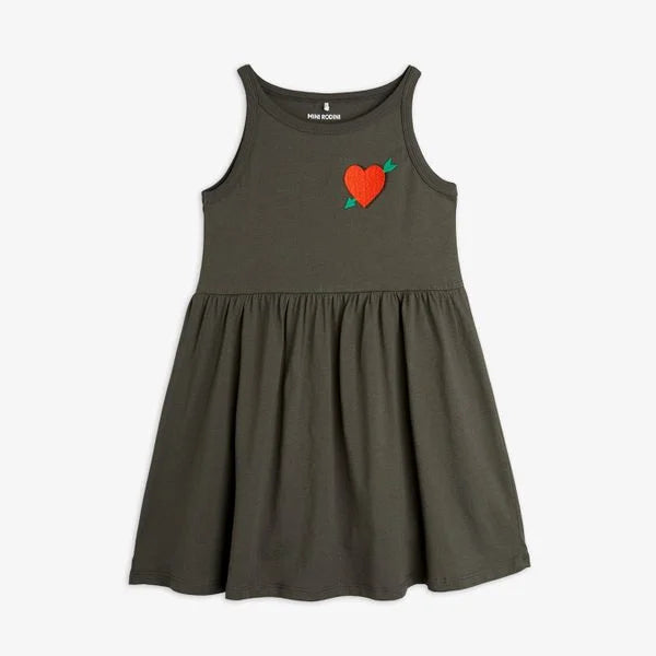 Arrowed heart tank dress