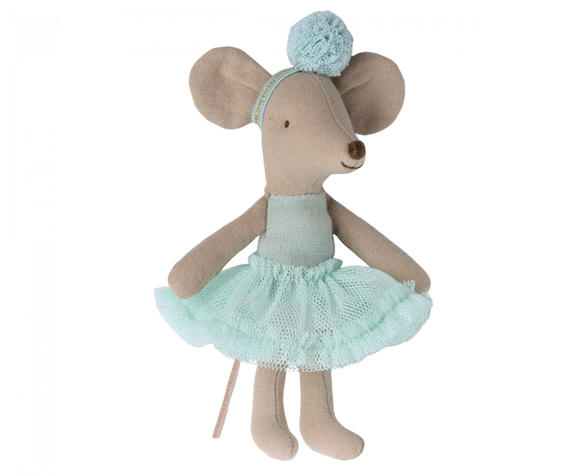 Ballerina Mouse, Little Sister | Light Mint